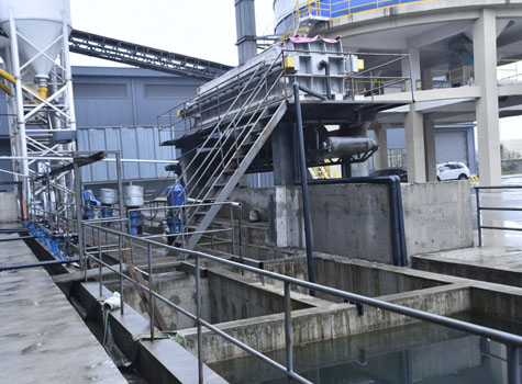 Waste slag treatment filter press - eps concrete block machine